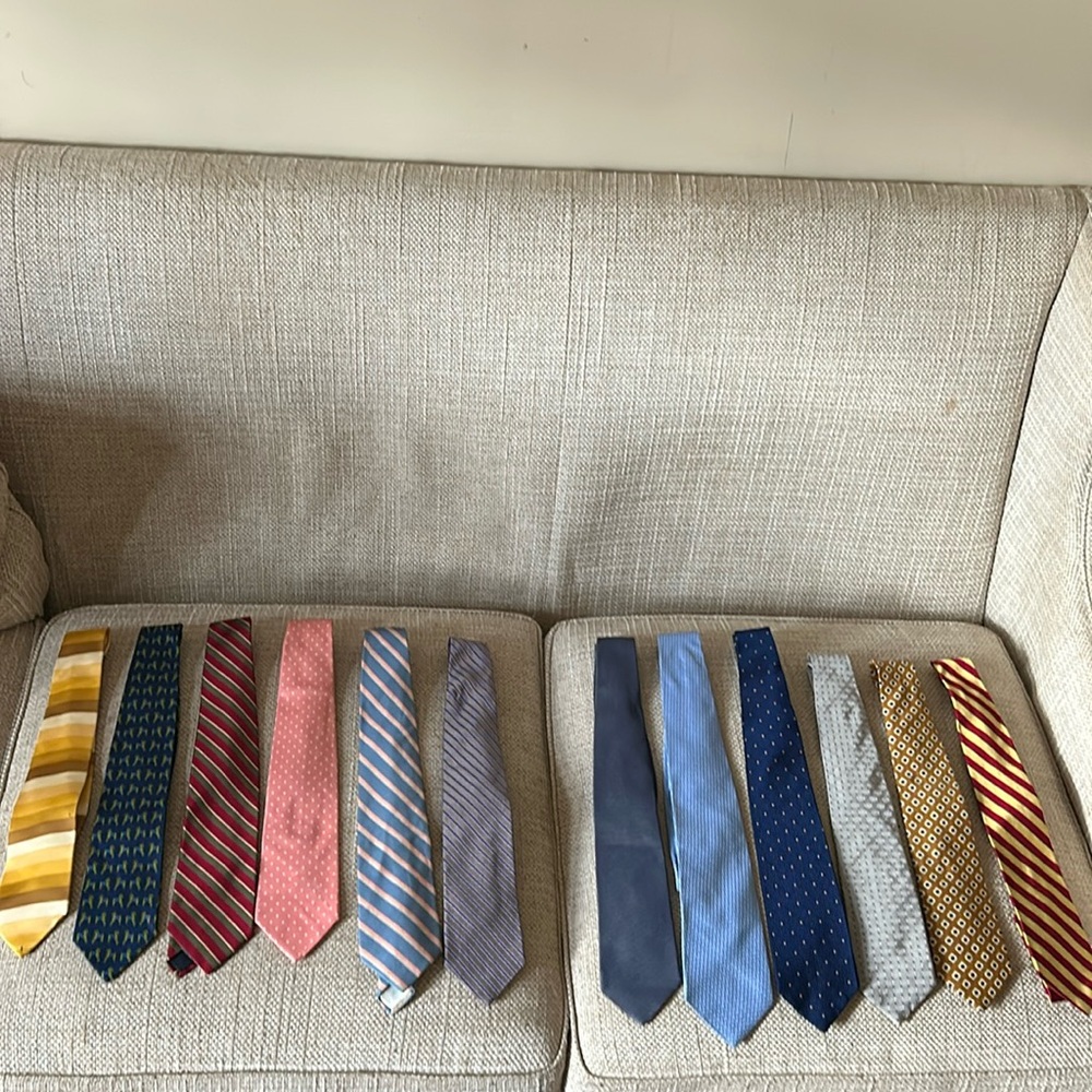 Lot of Brooks Brothers ties